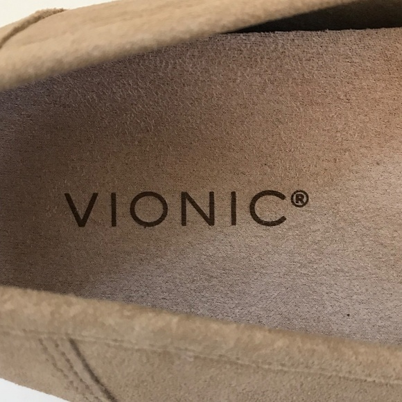 VIONIC Penny Loafer Suede Lug Sole Cheryl ll Sand Women’s Size 9.5 New in Box - Picture 9 of 16
